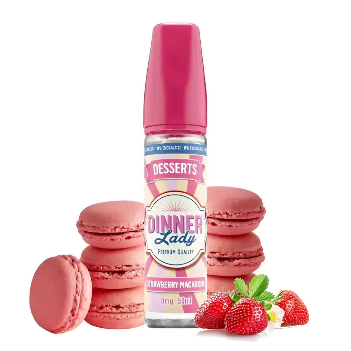 Strawberry Macaroon - Dinner Lady