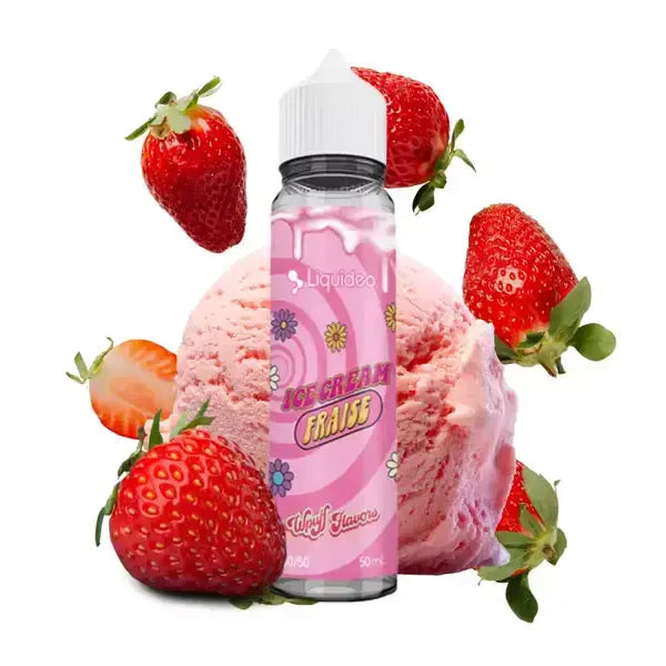 Ice cream Fraise LIQUIDEO