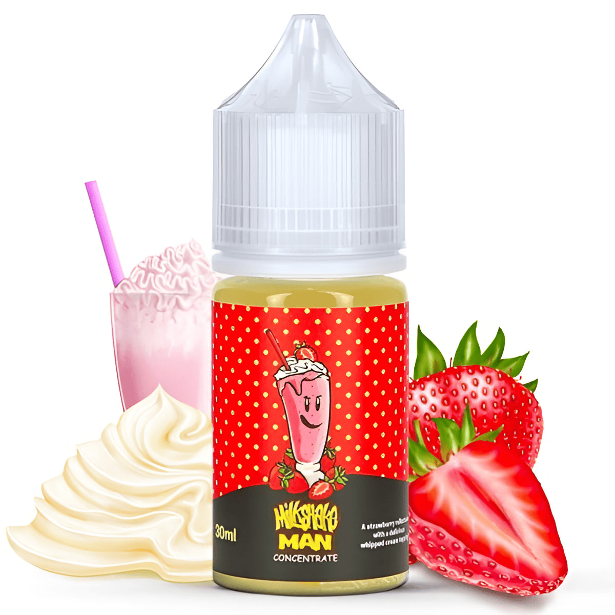 CONCENTRE  MILKSHAKE MAN STRAWBERRY - MARINA VAPE