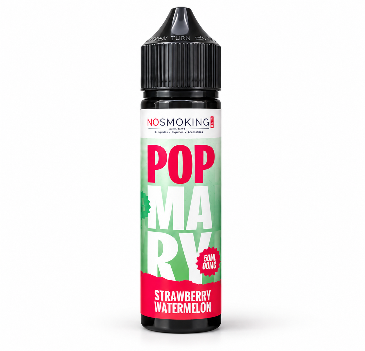 E-liquide Strawberry Watermelon Pop Mary No Smoking Club 50 ml, 0 mg
