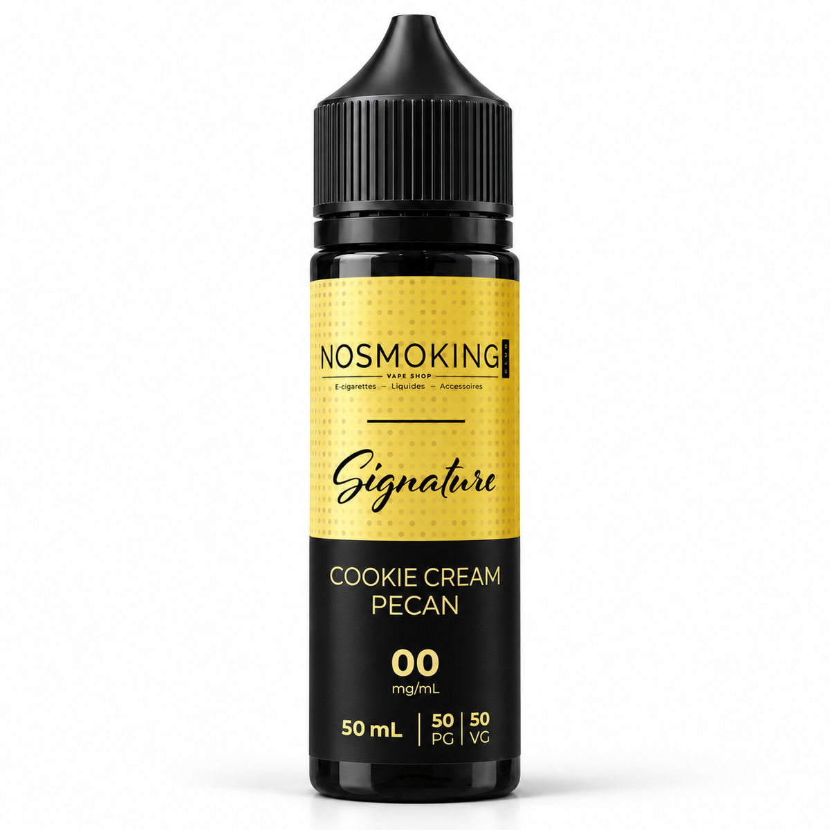 COOKIE CREAM PECAN Signature No Smoking Club 50 ml, flacon noir
