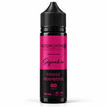 Fraise Framboise Signature No Smoking Club 50 ml, flacon noir