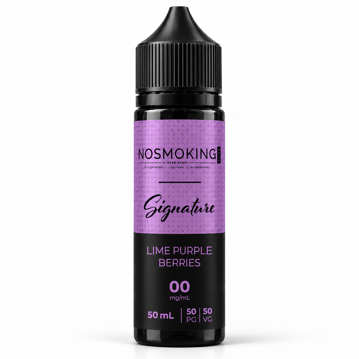 LIME PURPLE BERRIES Signature No Smoking Club 50 ml, flacon noir