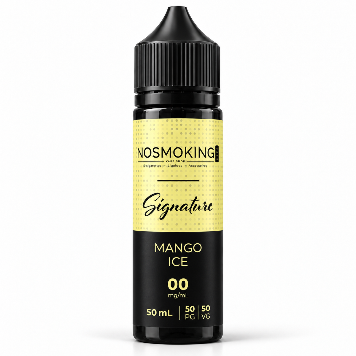 MANGO ICE Signature No Smoking Club 50 ml, flacon noir