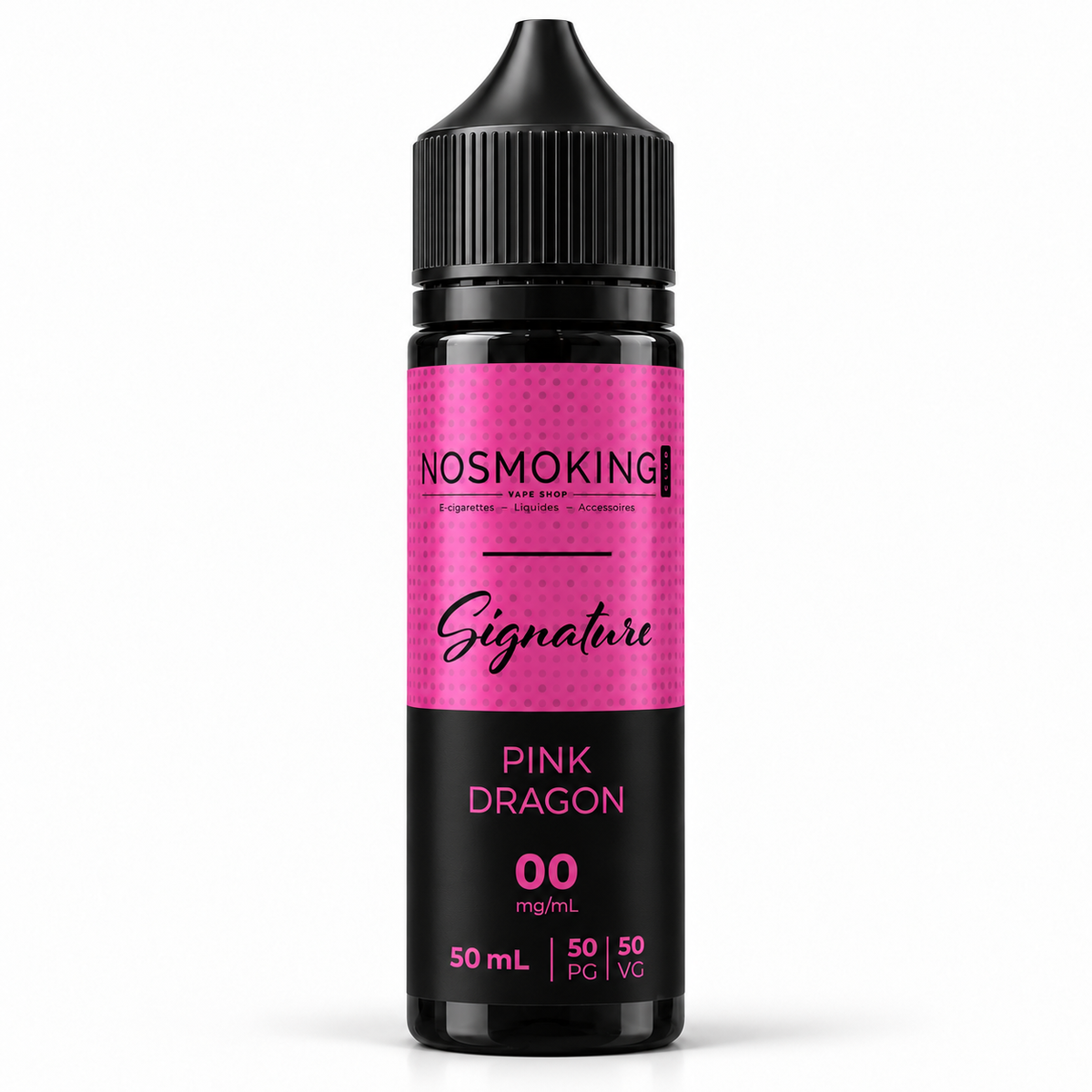PINK DRAGON Signature No Smoking Club 50 ml, flacon noir