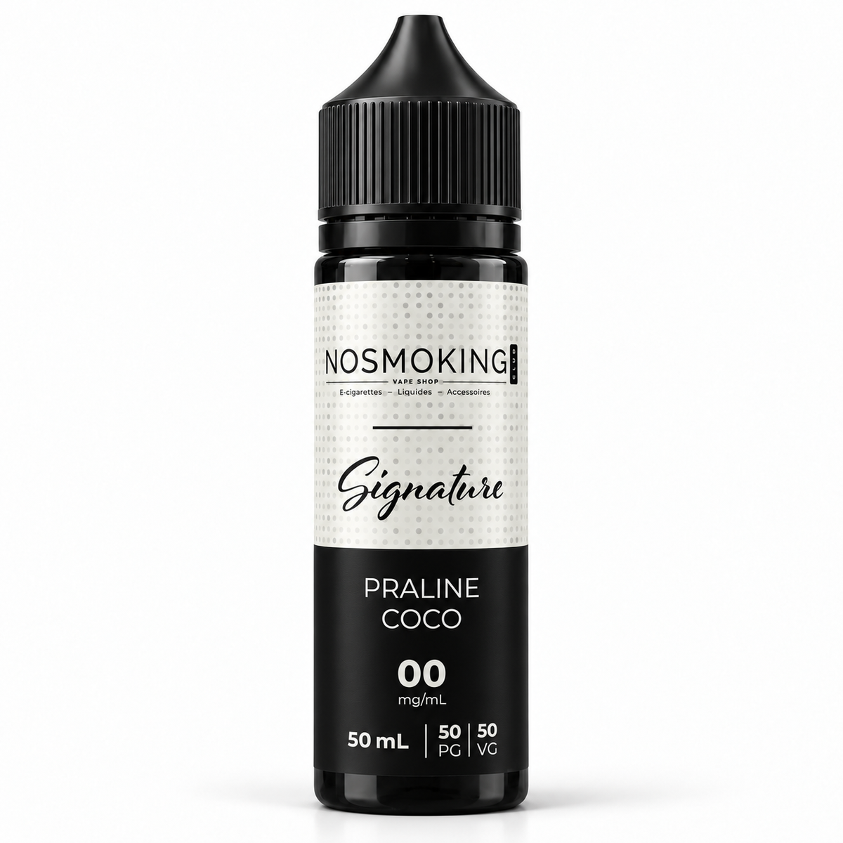 PRALINE COCO Signature No Smoking Club 50 ml, flacon noir