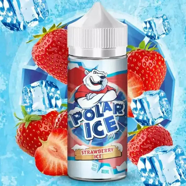 STRAWBERRY ICE 100ML - POLAR ICE