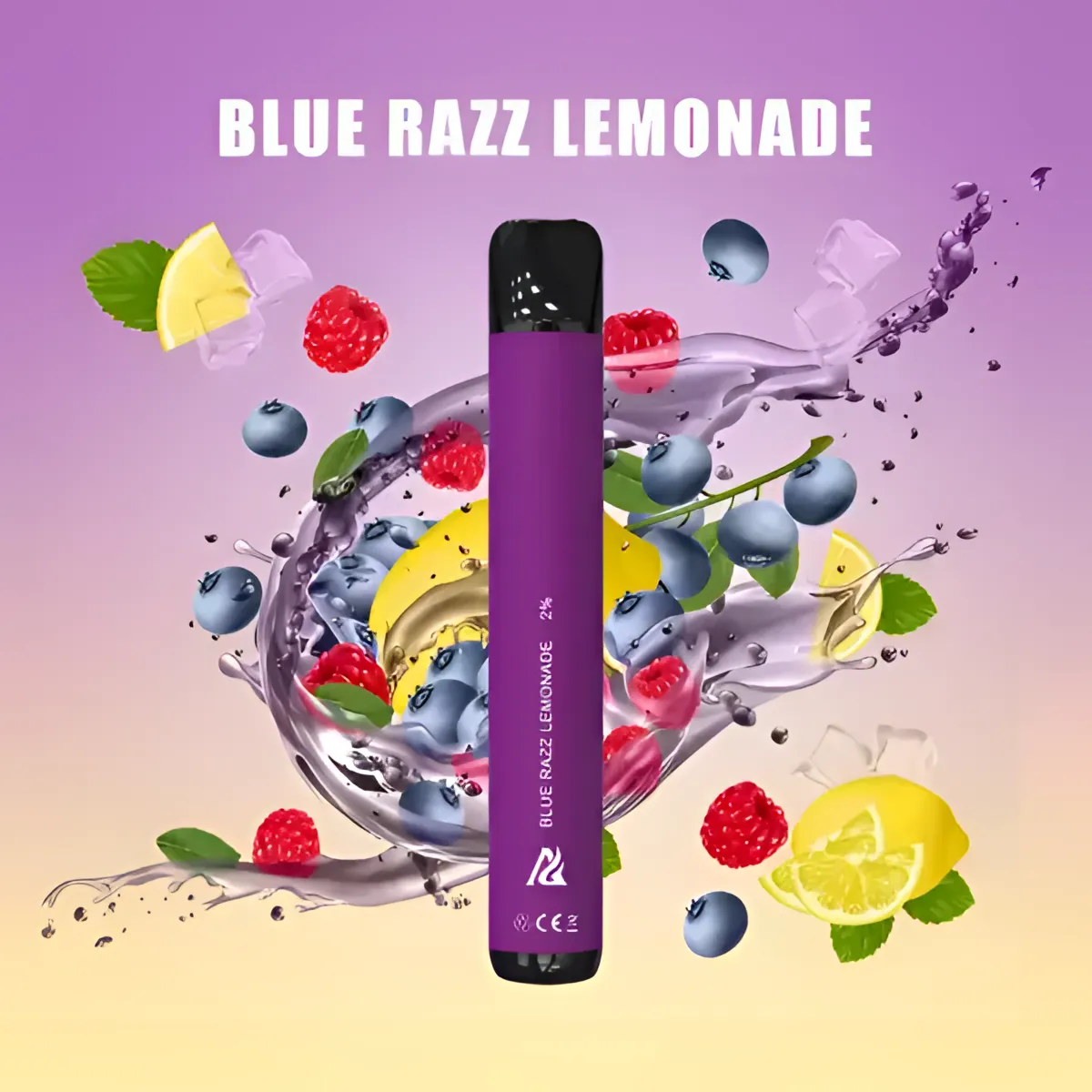 Blue Razz Lemonade Anyvape Puff Jetable