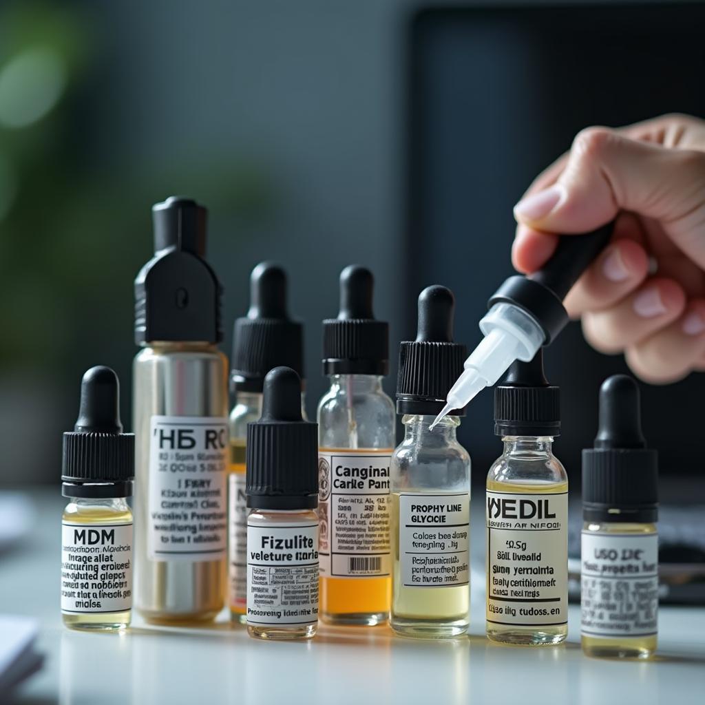 Réglementation sur l'Étiquetage des E-liquides