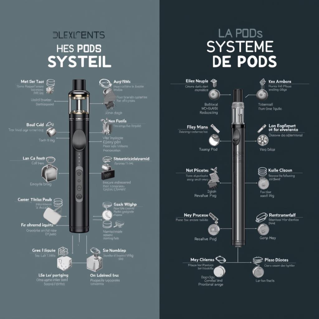 Cigarettes Électroniques avec Réservoir vs Pods