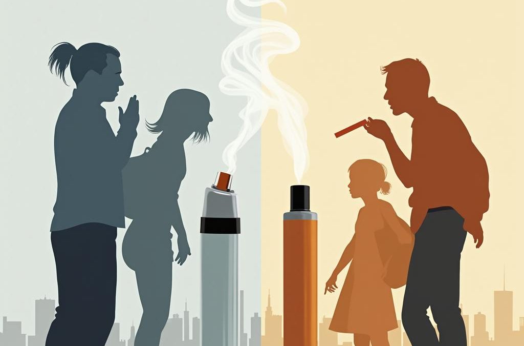 Dépendance : Vape vs Cigarette Traditionnelle