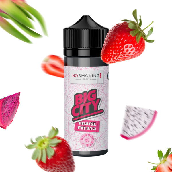 BIG CITY FRAISE PITAYA BY NOSMOKING 100ML 0MG